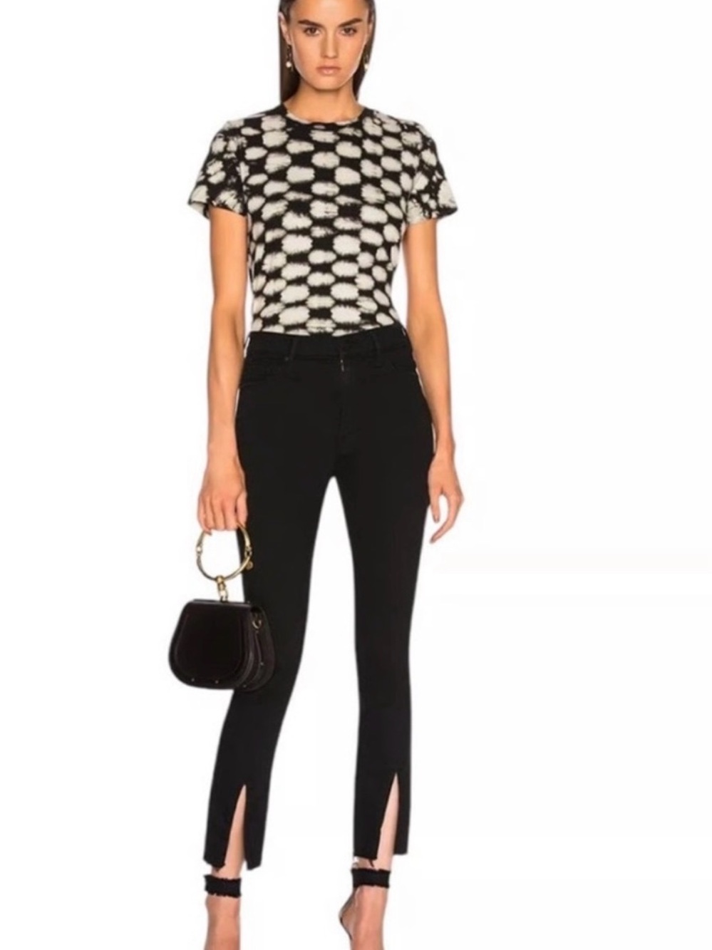 MOTHER DENIM
THE INSIDER SLIT ANKLE FRAY - NOT GUILTY sz 27